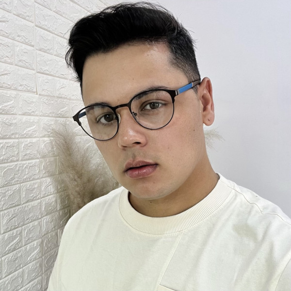 Armação de Óculos 6003 Redondo Marrom